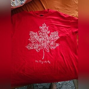 Mens NWOT  XL Tragically Hip Tshirt